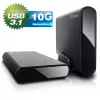 HDD-kotelo Fantec DB-ALU31 musta 3,5 tuumaa