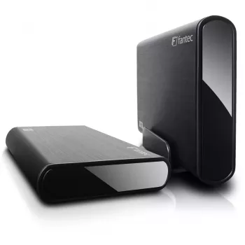 HDD-kotelo Fantec DB-ALU31 musta 3,5 tuumaa