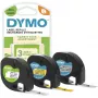 DYMO LetraTag -merkintänauha lajiteltu 3 kpl:n pakkaus