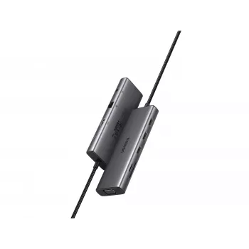 Ugreen Revodok 10-in-1 USB-C-keskitin UGREEN 15601 10 porttia 4K HDMI