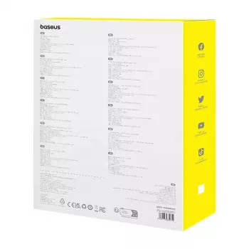 Baseus Hub T-Space USB Type-C -keskitin 45W Power Delivery 1m kaapeli