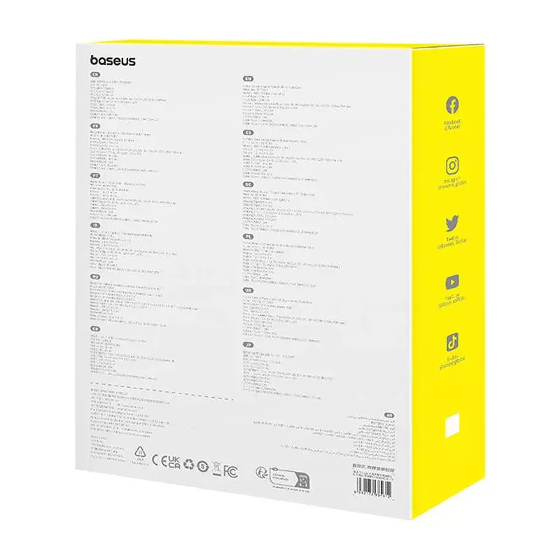 Baseus Hub T-Space USB Type-C -keskitin 45W Power Delivery 1m kaapeli