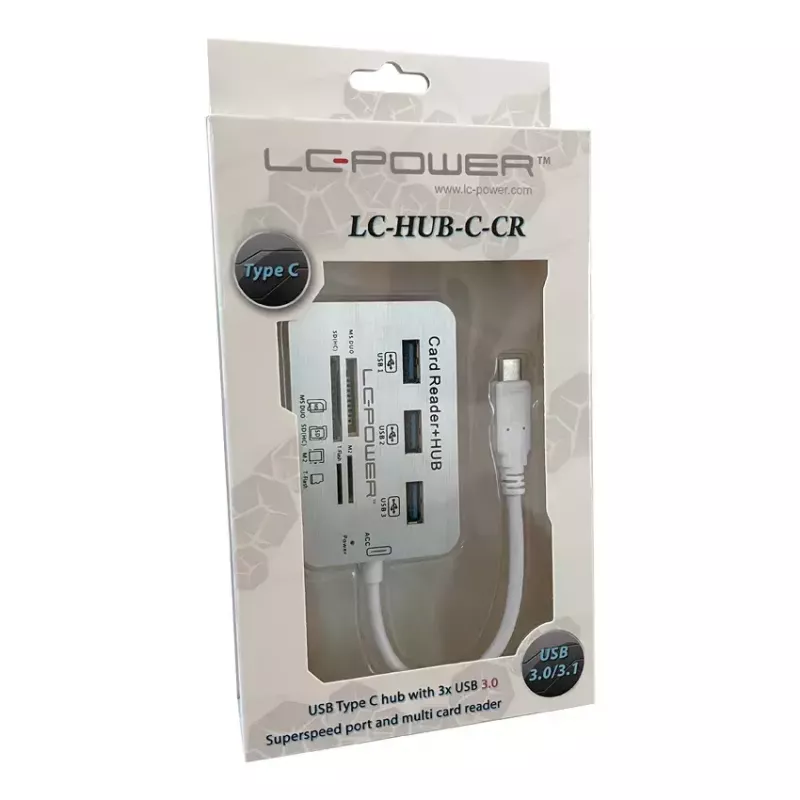 Kannettavatietokoneen telakka LC-Power LC-HUB-C-CR