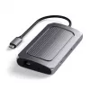 Kannettavatietokoneen telakka Satechi ST-U4MA3M USB Type-C harmaa 100W Power Delivery