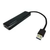 USB-keskitin LC-Power LC-HUB-U3-4-V2 USB 3.2 Gen 1 Type-A Type-C 5 Mbit/s musta