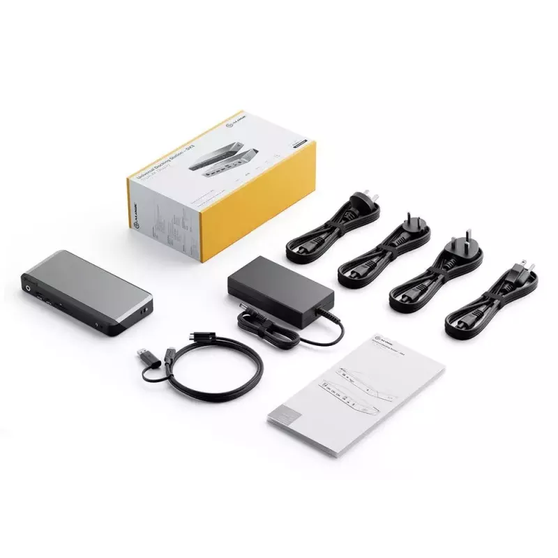 ALOGIC DX3 Triple 4K Display -yleistelakointiasema 100W Power Delivery