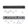 ALOGIC DX3 Triple 4K Display -yleistelakointiasema 100W Power Delivery