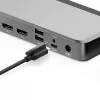 ALOGIC DX3 Triple 4K Display -yleistelakointiasema 100W Power Delivery