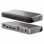ALOGIC DX3 Triple 4K Display -yleistelakointiasema 100W Power Delivery