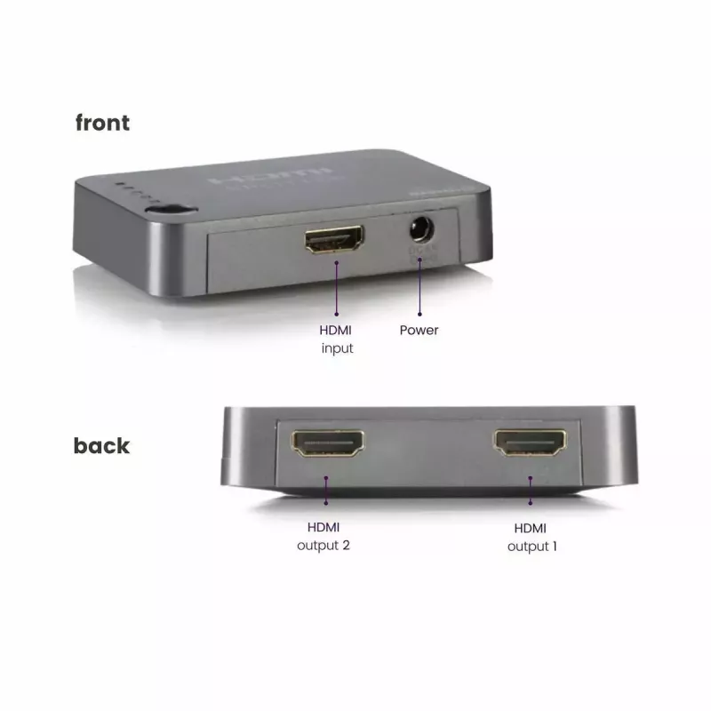 HDMI-jakaja Marmitek Split 312 UHD HDMI 2x HDMI