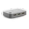 Marmitek Connect 350 UHD 2.0 HDMI-kytkin, HDMI 2.0b, 4K 2160p, 18 Gbit/s, musta