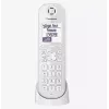 Panasonic KX-TGQ200GW DECT-langaton digitaalipuhelin, valkoinen