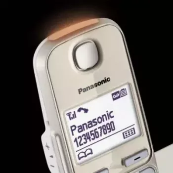 DECT-puhelin Panasonic KX-TGE262GN langaton käsiluuri numeronäytöllä