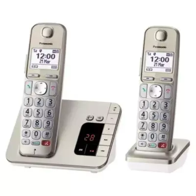 DECT-puhelin Panasonic KX-TGE262GN langaton käsiluuri numeronäytöllä