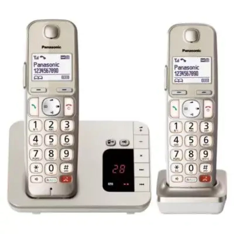 DECT-puhelin Panasonic KX-TGE262GN langaton käsiluuri numeronäytöllä