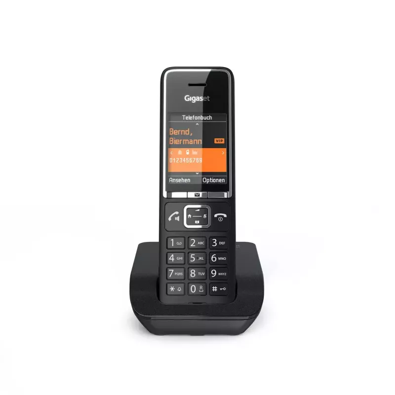 Analoginen puhelin Gigaset COMFORT 550 langaton käsiluuri numeronäytöllä