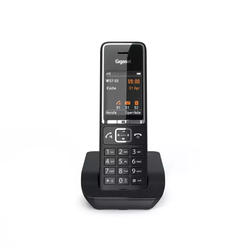 Analoginen puhelin Gigaset COMFORT 550 langaton käsiluuri numeronäytöllä