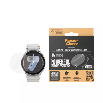 PanzerGlass® näytönsuoja Samsung Galaxy Watch8 | Watch7 44mm | Ultra-Wide Fit