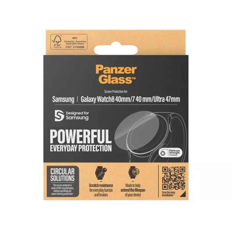 PanzerGlass ® näytönsuoja Samsung Galaxy Watch8 40mm | Watch Ultra 47mm | Watch7 40mm