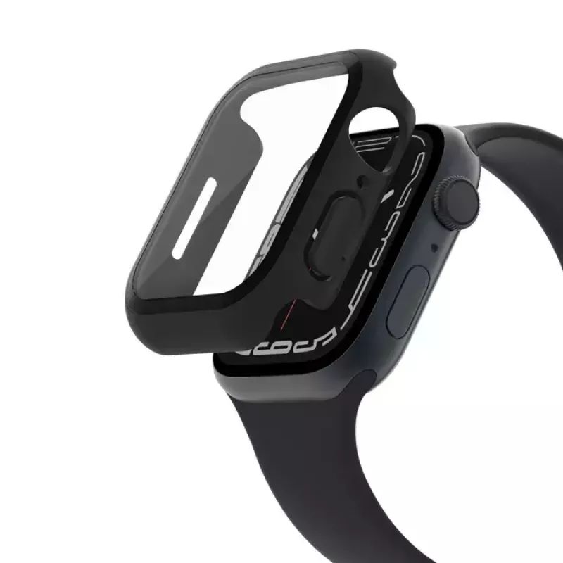 Näytönsuoja Belkin ScreenForce OVG004ZZBK-REV musta polykarbonaatti karkaistu lasi älykello