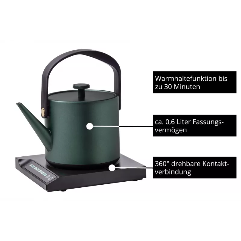 Unold 18217 BLITZKOCHER Jade vedenkeitin 0,6 L 800 W vihreä