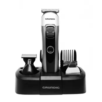 Grundig GMS3240 hiustenleikkuukone/trimmeri musta, hopea litiumioni (Li-Ion)