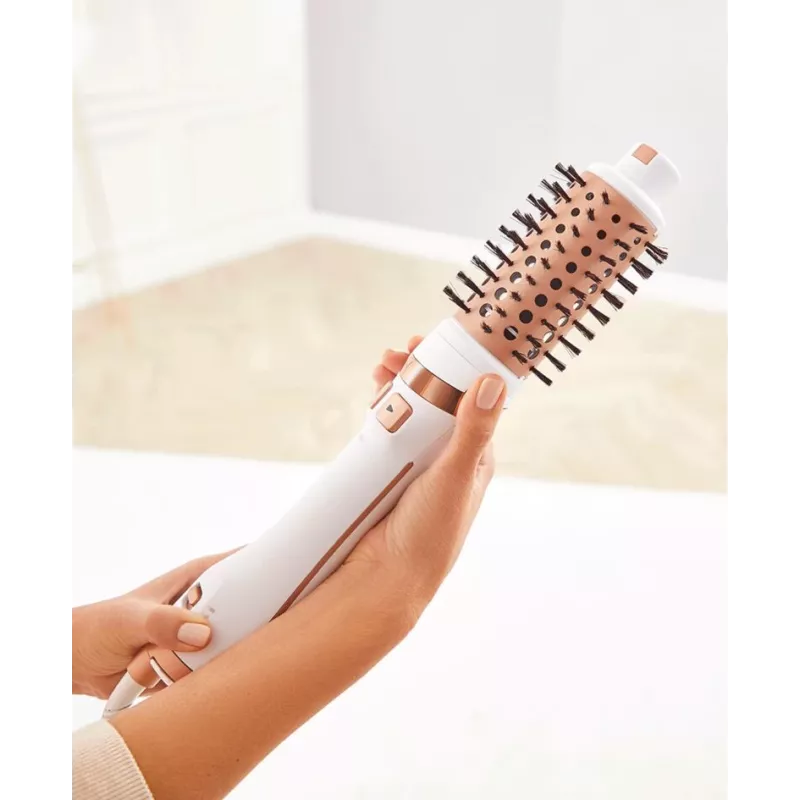 Rowenta Brush Activ Ultimate Care CF9720 kuumailmaharja lämmin kupari, valkoinen 2 m