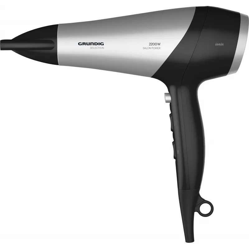 Grundig HD 6080 B hiustenkuivaaja 2200 W musta, hopea
