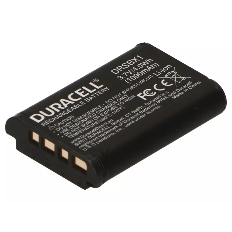 Duracell kamera-paristo – korvaa Sony NP-BX1 -akun