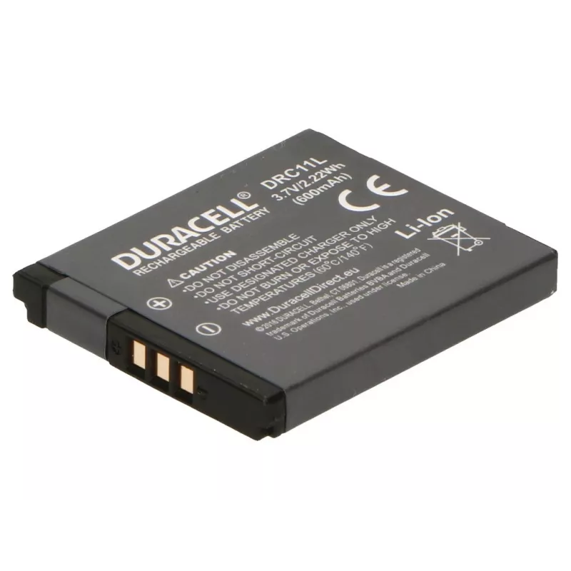 Duracell kamera-akku – korvaa Canon NB-11L -akun