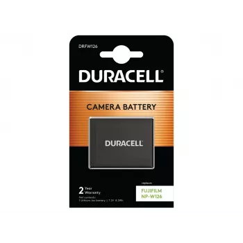 Kamera-akku Duracell DRFW126 korvaa Fujifilm NP-W126