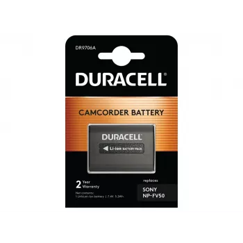 Duracell videokamera-akku – korvaa Sony NP-FV50 -akun