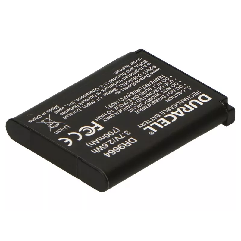 Duracell kamera-akku – korvaa Olympus Li-40B -akun