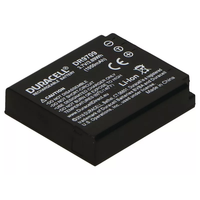 Duracell kamera-akku – korvaa Panasonic CGA-S005 -akun