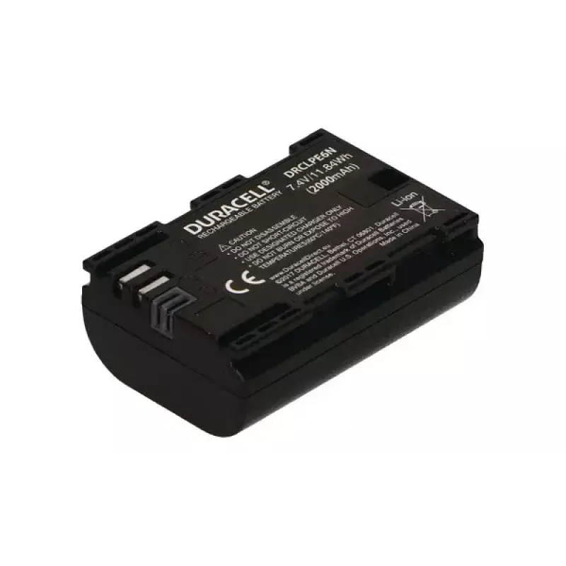 Duracell DRCLPE6N Li-Ion-akku 2000 mAh Canon LP-E6N:lle