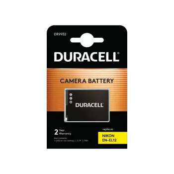 Duracell kamera-akku - korvaa Nikon EN-EL12 -akun