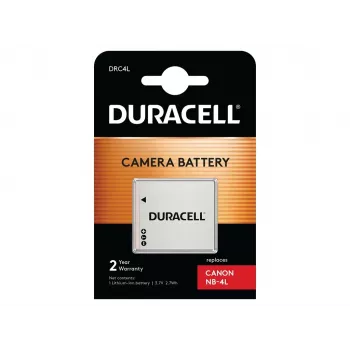 Duracell kamera-paristo – varaosa Canon NB-4L akulle