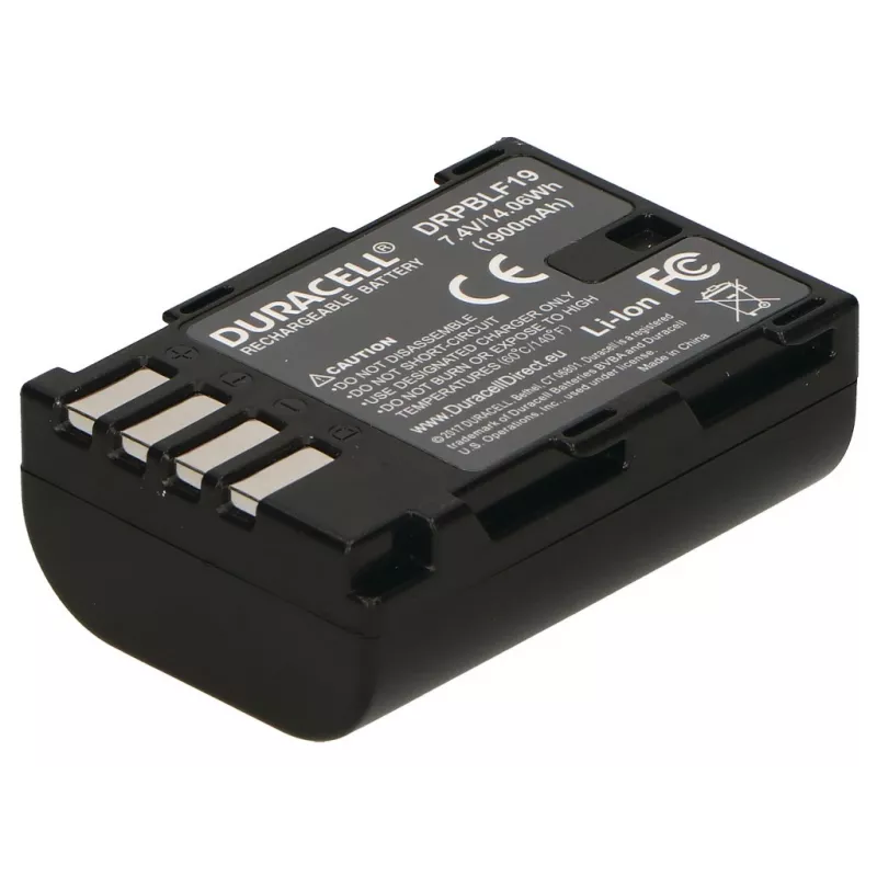 Duracell kamera-akku – korvaa Panasonic DMW-BLF19E akun