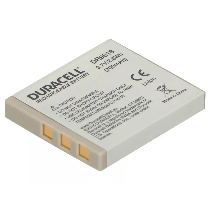 Duracell kamera-paristo – korvaa Fujifilm NP-40 pariston