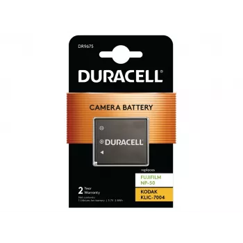 Duracell kamera-akku – korvaa Pentax D-LI68 akun