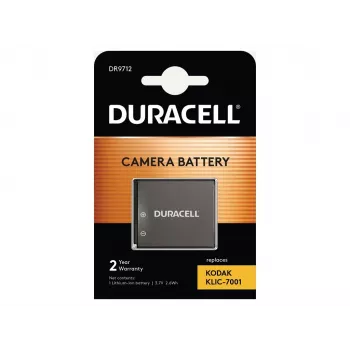Duracell kamera-akku – korvaa Kodak KLIC-7001 akun