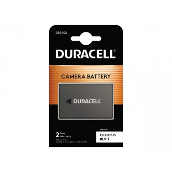 Duracell kamera-paristo – korvaa Olympus BLS-1 akun