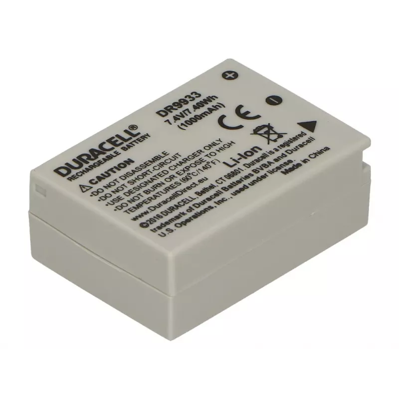 Duracell kamera-akku – korvaa Canon NB-7L akun