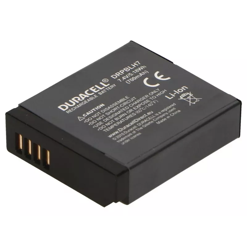 Duracell kamera-paristo DMW-BLH7E 600 mAh, litiumioni