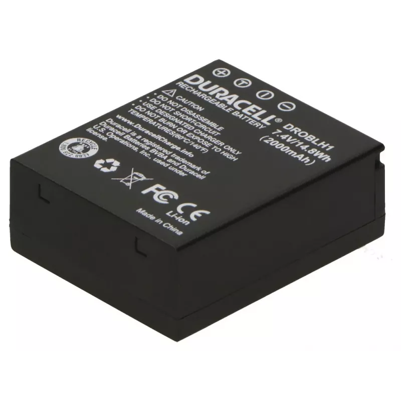 Duracell DROBLH1 kamera-/videokamera-akku, 2000 mAh