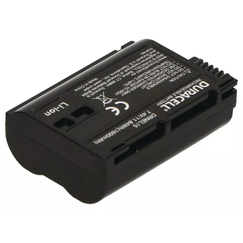 Duracell DRNEL15C kamera-/videokamera-akku, litiumioni (Li-Ion), 2250 mAh