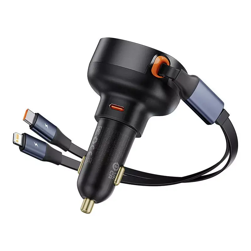 Baseus Enjoyment Pro 60W autolaturi USB-kaapeli
