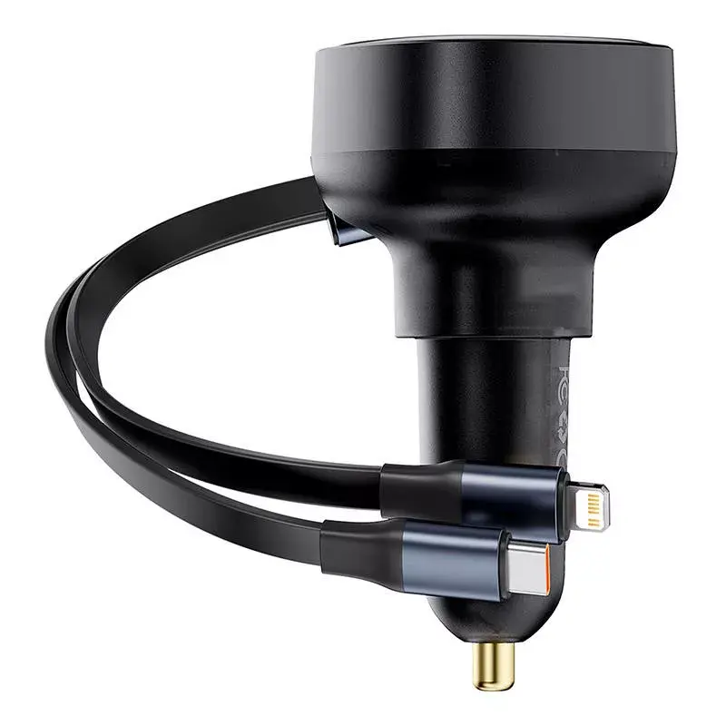 Baseus Enjoyment Pro 60W autolaturi USB-kaapeli