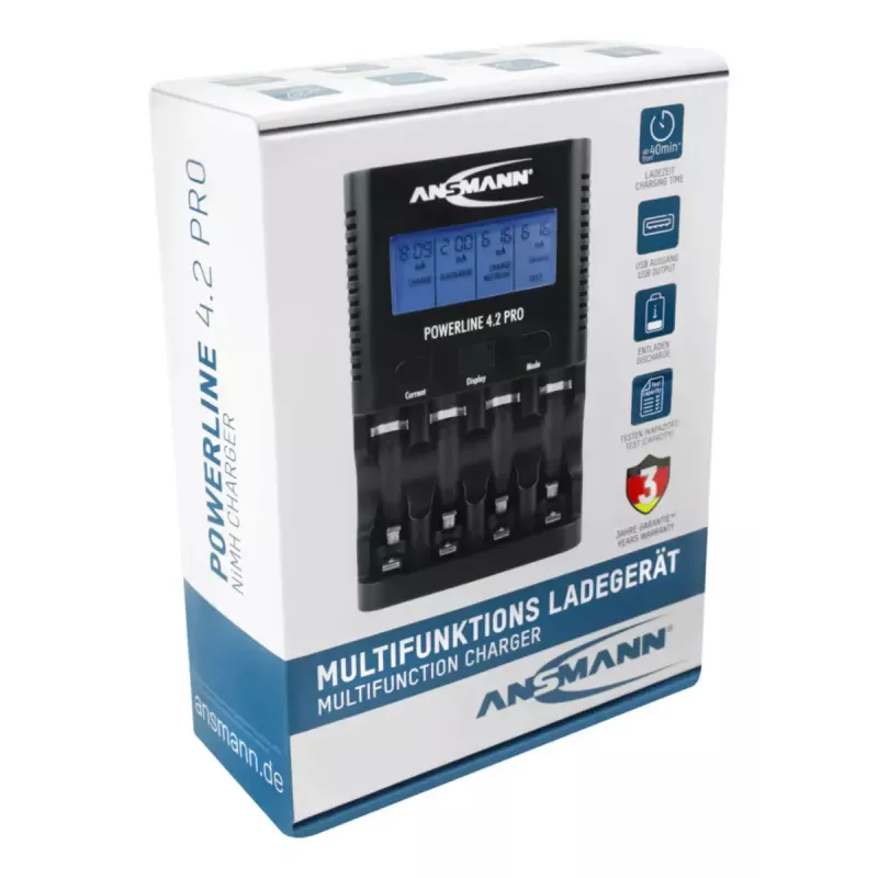 Akkulaturi Ansmann Powerline 4.2 Pro