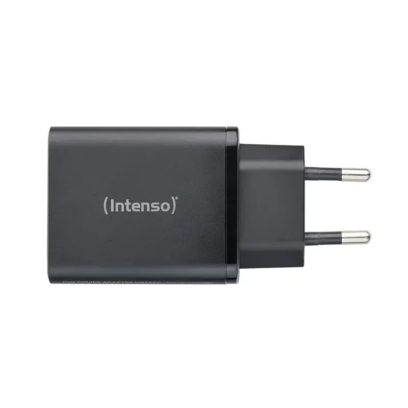 Virtalähde Intenso W65ACC USB-A- ja USB-C-liitännät musta